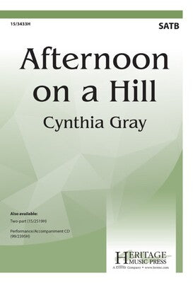 AFTERNOON ON A HILL SATB