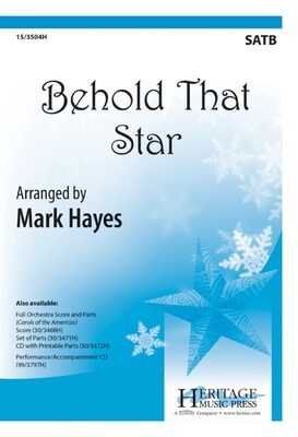 BEHOLD THAT STAR SATB