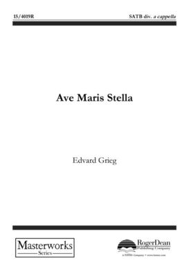 AVE MARIS STELLA SATB DIVISI A CAPPELLA