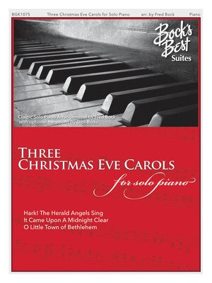 3 CHRISTMAS EVE CAROLS PIANO SOLO