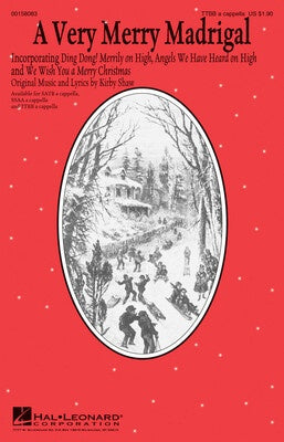 A VERY MERRY MADRIGAL TTBB A CAPPELLA