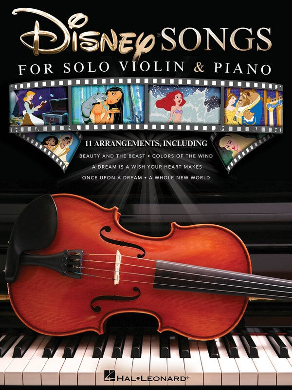 DISNEY SONGS FOR SOLO VIOLIN & PIANO