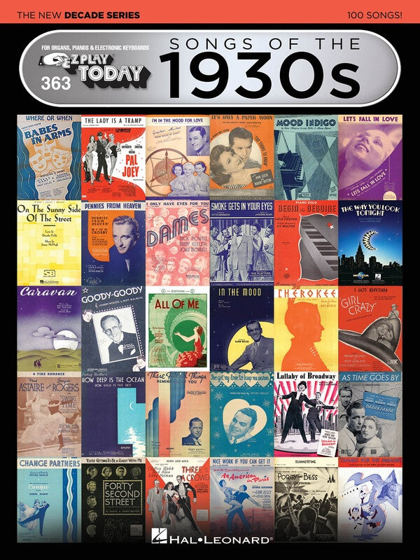 SONGS OF 1930S NEW DECADE SERIES EZ PLAY 363