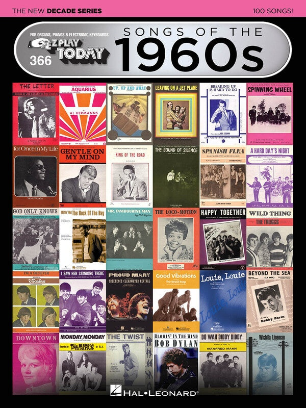 SONGS OF 1960S NEW DECADE SERIES EZ PLAY 366