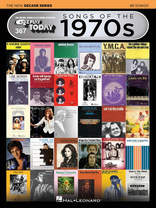 SONGS OF THE 1970S THE NEW DECADE SERIES EZ PLAY 367