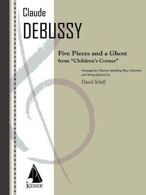 5 PIECES AND A GHOST FOR CLARINET/STRING QUARTET SC/PTS (POD