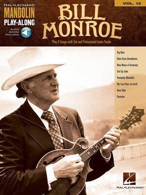 BILL MONROE MANDOLIN PLAYALONG V12 BK/OLA