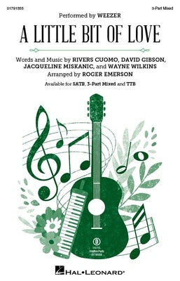 A LITTLE BIT OF LOVE 3 PART MIXED/PIANO