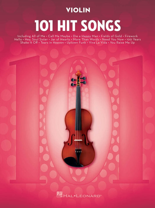 101 HIT SONGS FOR VIOLIN