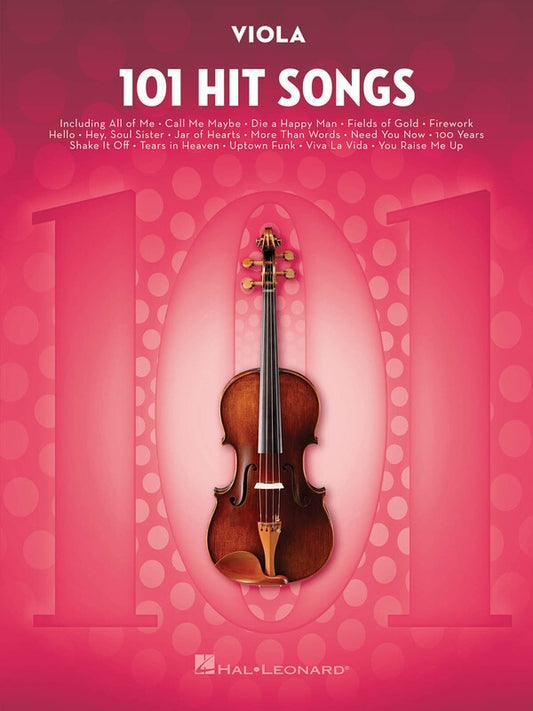 101 HIT SONGS FOR VIOLA