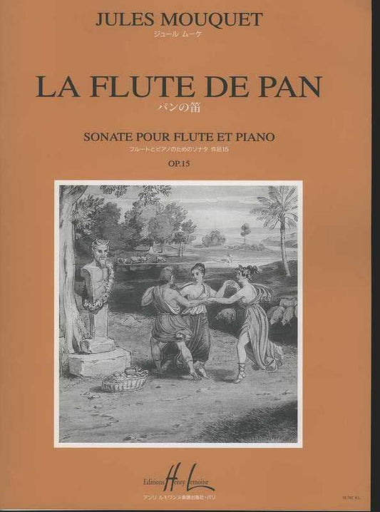 MOUQUET - SONATA OP 15 LA FLUTE DE PAN FLUTE/PIANO