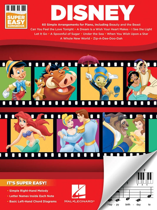 DISNEY SUPER EASY SONGBOOK