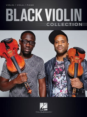 BLACK VIOLIN COLLECTION VIOLIN/VIOLA/PIANO