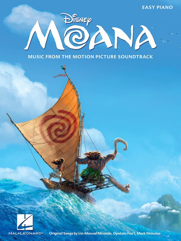 MOANA MOVIE SOUNDTRACK EASY PIANO