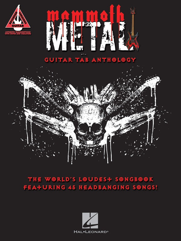 MAMMOTH METAL GUITAR TAB ANTHOLOGY