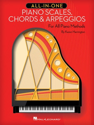 ALL-IN-ONE PIANO SCALES CHORDS & ARPEGGIOS