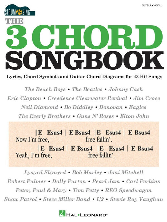 THE 3 CHORD SONGBOOK STRUM & SING GUITAR