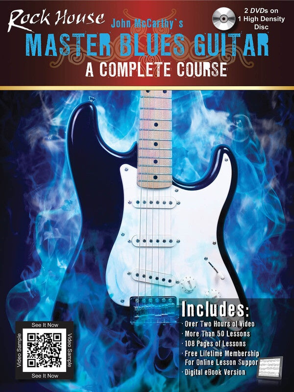 ROCK HOUSE MASTER BLUES GUITAR BK/OLM