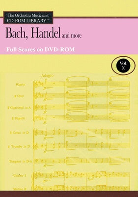 BACH HANDEL & MORE DVD ROM CD ROM LIB V10