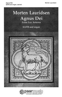 AGNUS DEI SATB/ORGAN