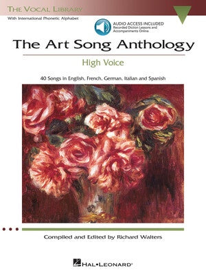 ART SONG ANTHOLOGY HIGH VOICE BK/OLA
