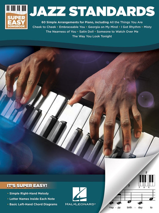 JAZZ STANDARDS SUPER EASY SONGBOOK