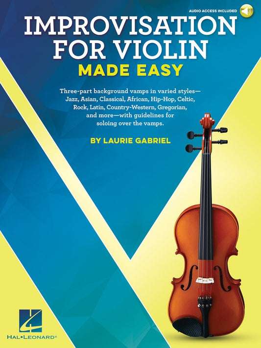 IMPROVISATION FOR VIOLIN MADE EASY BK/OLA