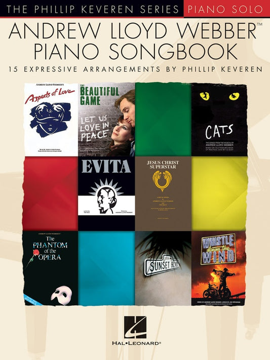 ANDREW LLOYD WEBBER PIANO SONGBOOK KEVEREN PIANO SOLO