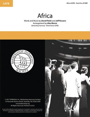 AFRICA SATB A CAPPELLA