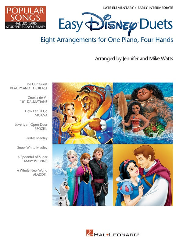 EASY DISNEY DUETS HLSPL POPULAR SONGS