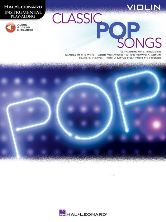 CLASSIC POP SONGS FOR VIOLIN BK/OLA