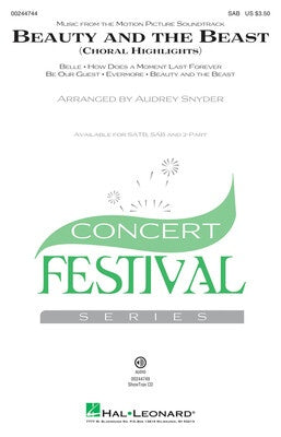 BEAUTY AND THE BEAST (CHORAL HIGHLIGHTS) SAB