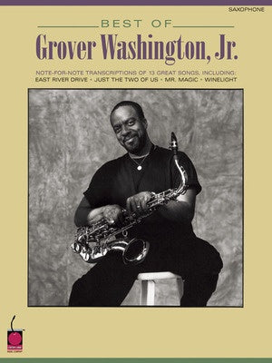 BEST OF GROVER WASHINGTON JR SAX TRANSCRIPITIONS