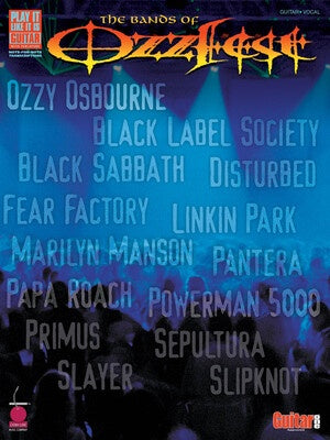 BANDS OF OZZFEST GTR TAB PILI