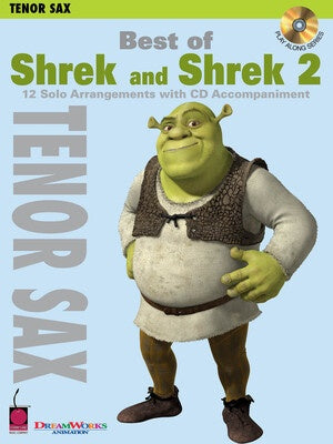 BEST OF SHREK AND SHREK 2 BK/CD TENOR SAX