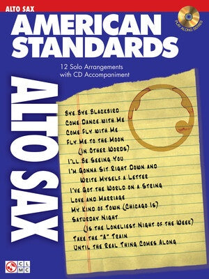 AMERICAN STANDARDS BK/CD ALTO SAX