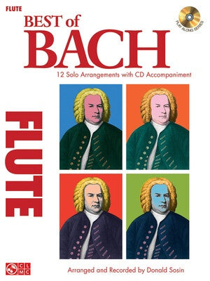BEST OF BACH FOR FLUTE BK/CD