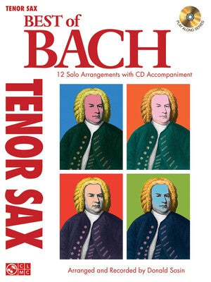 BEST OF BACH FOR TENOR SAX BK/CD