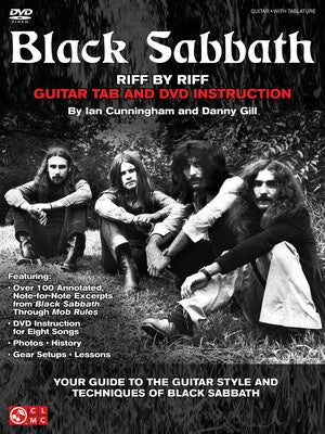 BLACK SABBATH RIFF BY RIFF BK/DVD