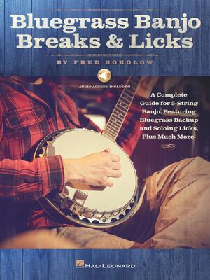 BLUEGRASS BANJO BREAKS & LICKS BK/OLA