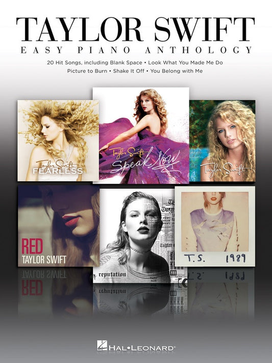 TAYLOR SWIFT - EASY PIANO ANTHOLOGY