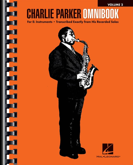 CHARLIE PARKER OMNIBOOK VOL 2 E FLAT INSTRUMENTS