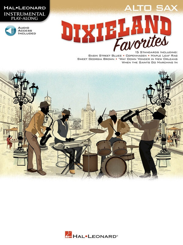 DIXIELAND FAVORITES FOR ALTO SAX BK/OLA