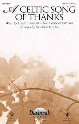 A CELTIC SONG OF THANKS SATB