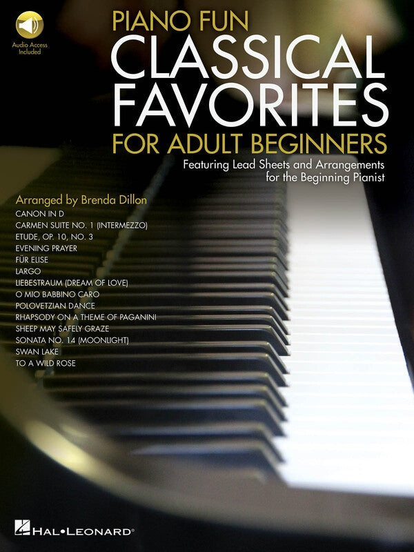 PIANO FUN CLASSICAL FAVORITES FOR ADULT BEGINNERS BK/OLA