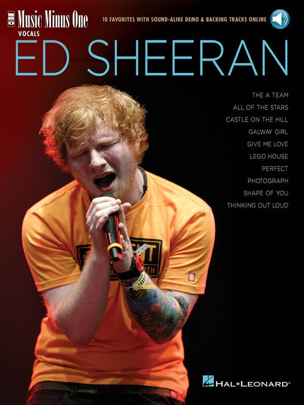 ED SHEERAN MUSIC MINUS ONE BK/OLA