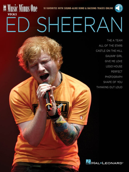 ED SHEERAN MUSIC MINUS ONE BK/OLA