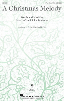A CHRISTMAS MELODY SHOWTRAX CD