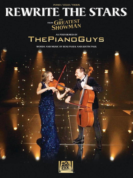 THE PIANO GUYS - REWRITE THE STARS PIANO/CELLO/VIOLIN