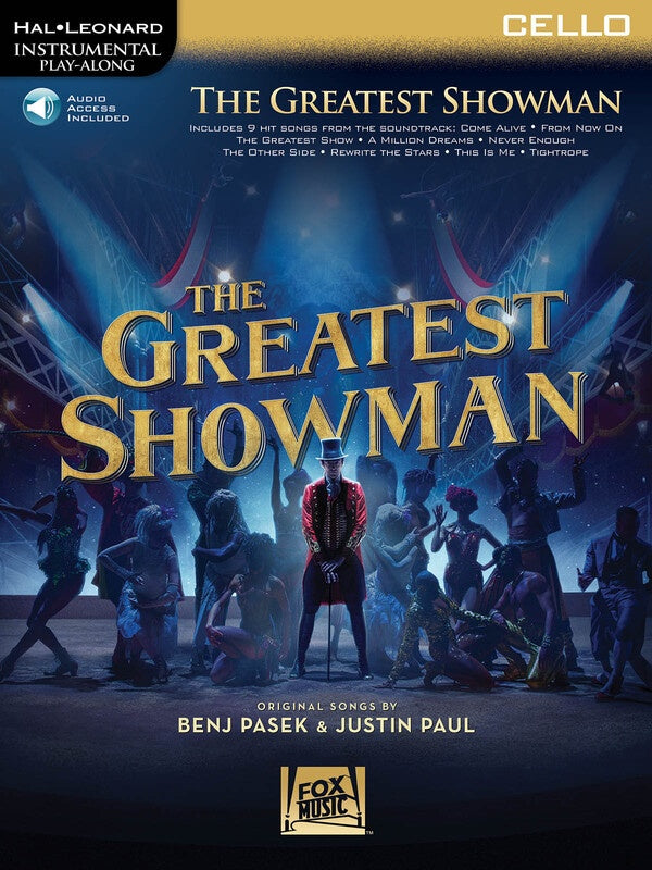 THE GREATEST SHOWMAN CELLO BK/OLA